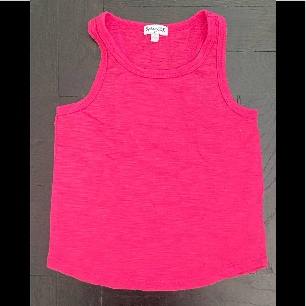 Splendid Pink Tank Top - Girls Size 2